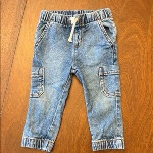 Cat & Jack Kids Blue Denim Joggers